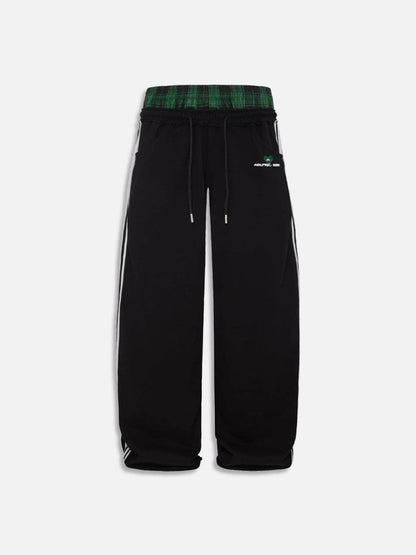 Double Waist Baggy Sweatpants