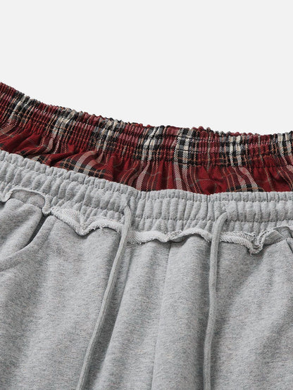 Double Waist Baggy Sweatpants