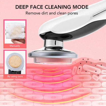 RF Microcurrent Face Lift Device, Red Light Therapy, Helps Reduce The Signs Of Aging