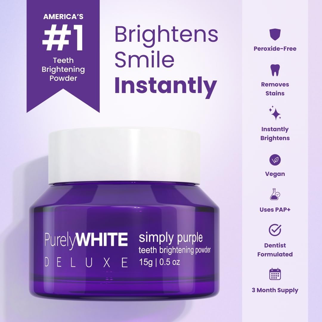 PurelyWHITE Simply Purple Brightening Powder