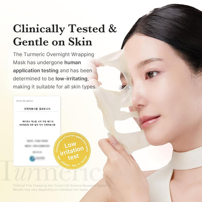Turmeric Collagen Overnight Wrapping Peel Off Mask