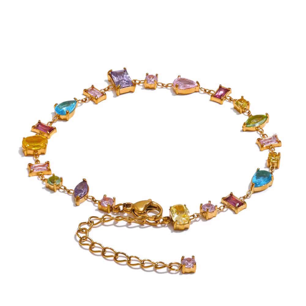 PrismaLuxe™ - Gemstone Bracelet