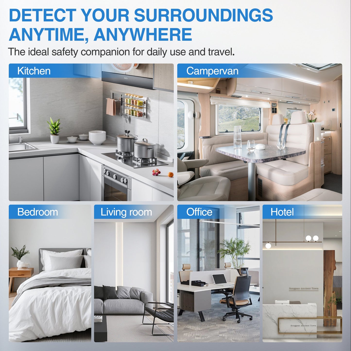 SafeSense™ - Smart Gas & CO Detector