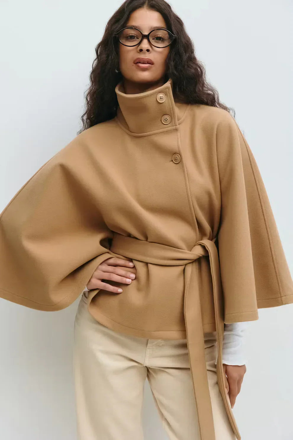 Sculptiss™ Belt Cape Jacket