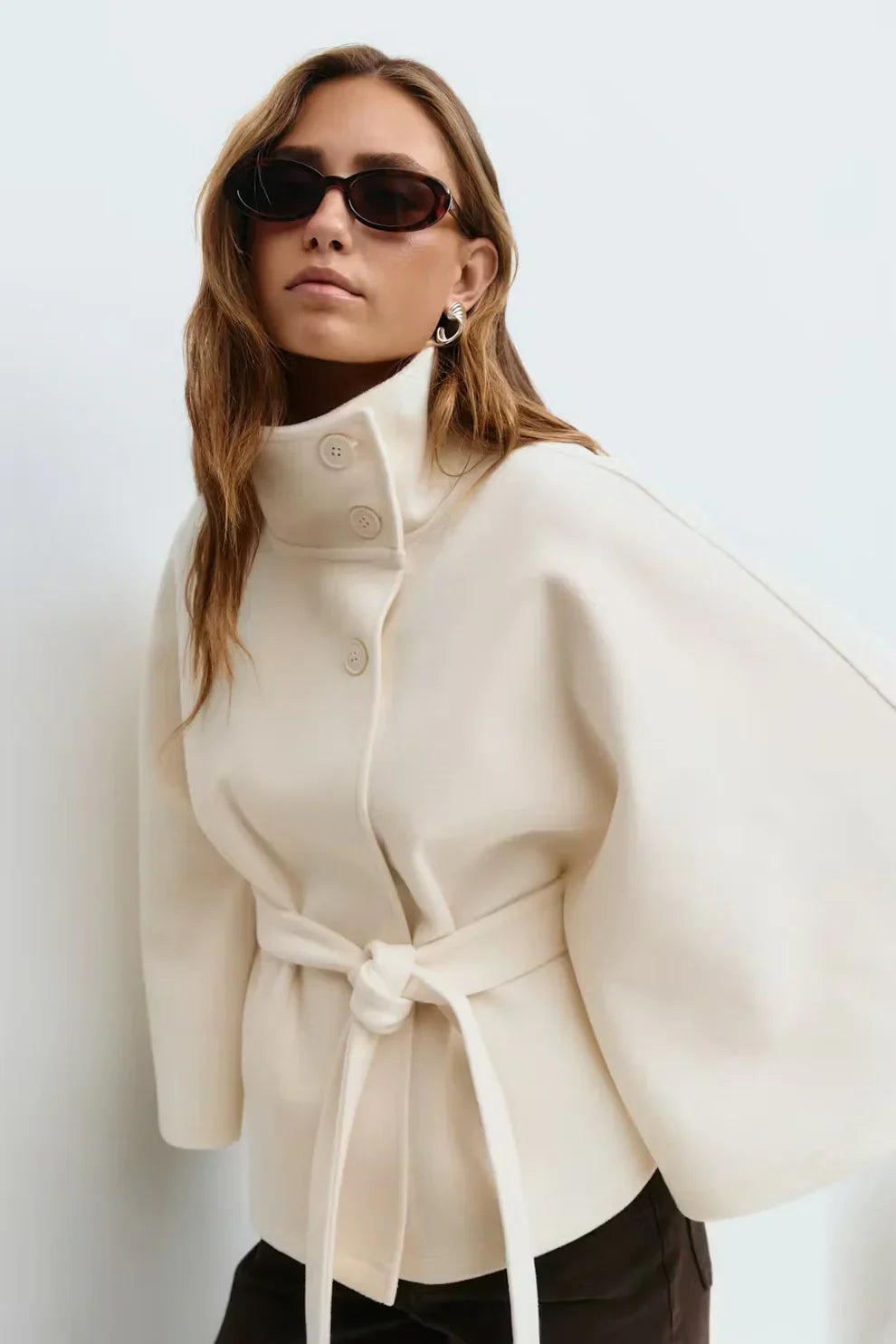 Sculptiss™ Belt Cape Jacket