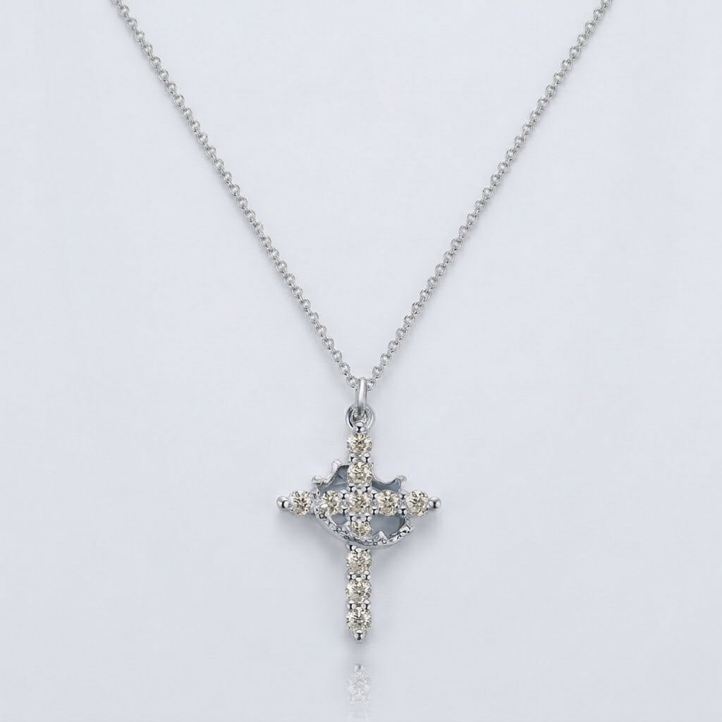 DIVINE™ Crystal Cross Necklace