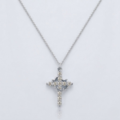 DIVINE™ Crystal Cross Necklace