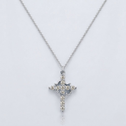 DIVINE™ Crystal Cross Necklace