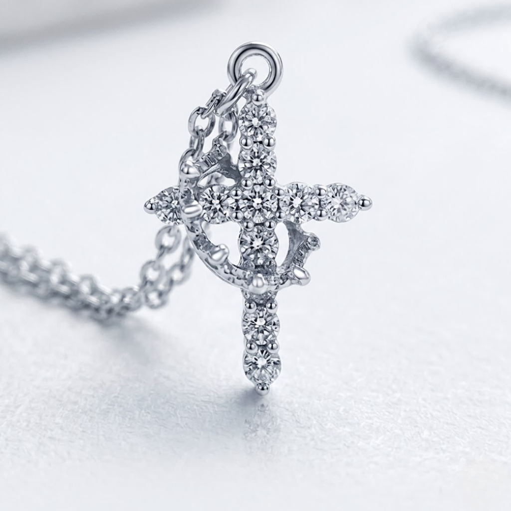 DIVINE™ Crystal Cross Necklace