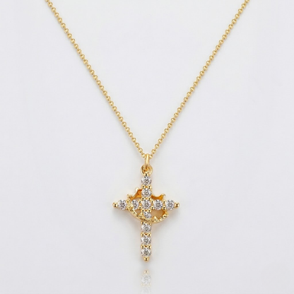 DIVINE™ Crystal Cross Necklace