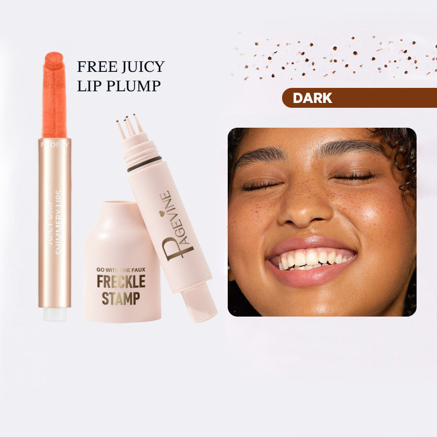Go With The Faux - Freckle Stamp