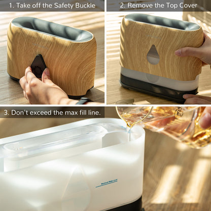 Ultrasonic Flame Diffuser