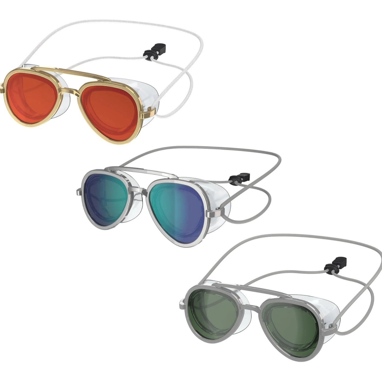 AquaVators™ Aviator Swimming Goggles