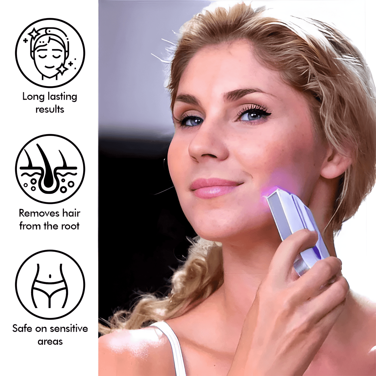 Lumishave Painless Hair Removal Silky Smooth Epilator