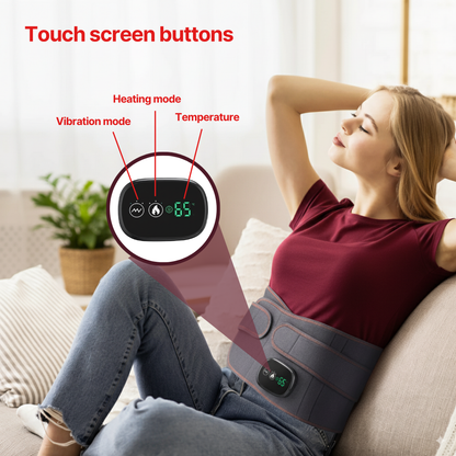 Cordless Red Light Heating Belt — Wearable Comfort for Everyday Back Support