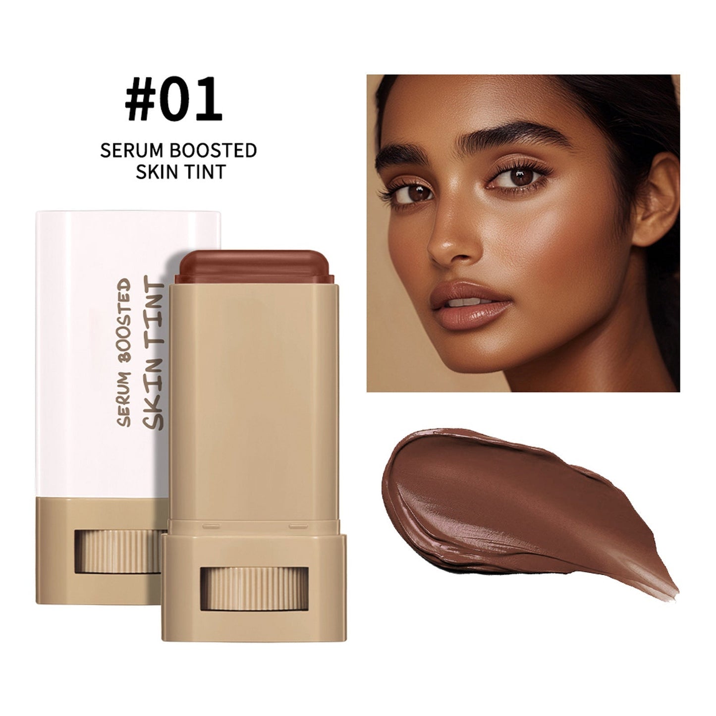 AuraGlow™ Serum-Boosted Beauty Balm