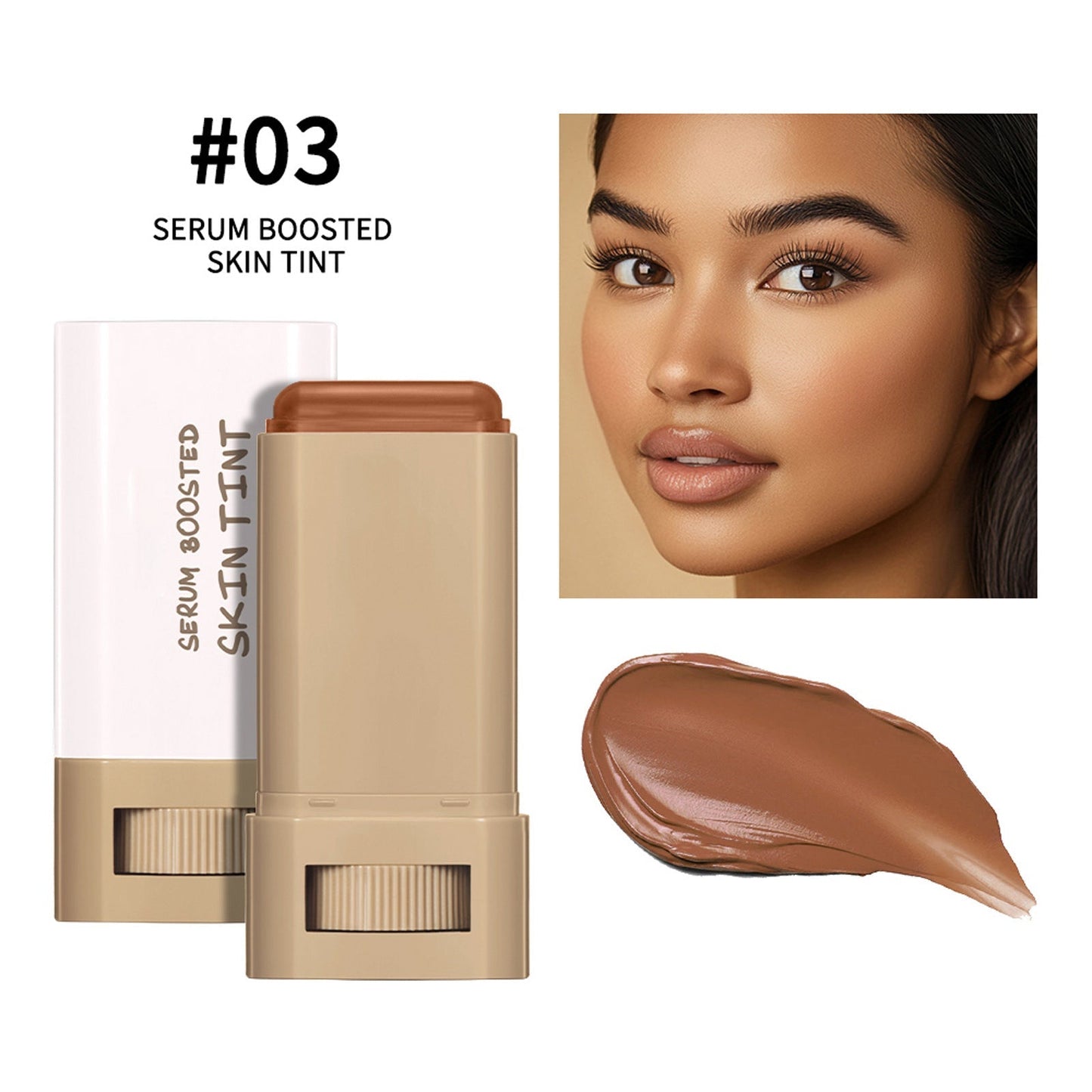 AuraGlow™ Serum-Boosted Beauty Balm
