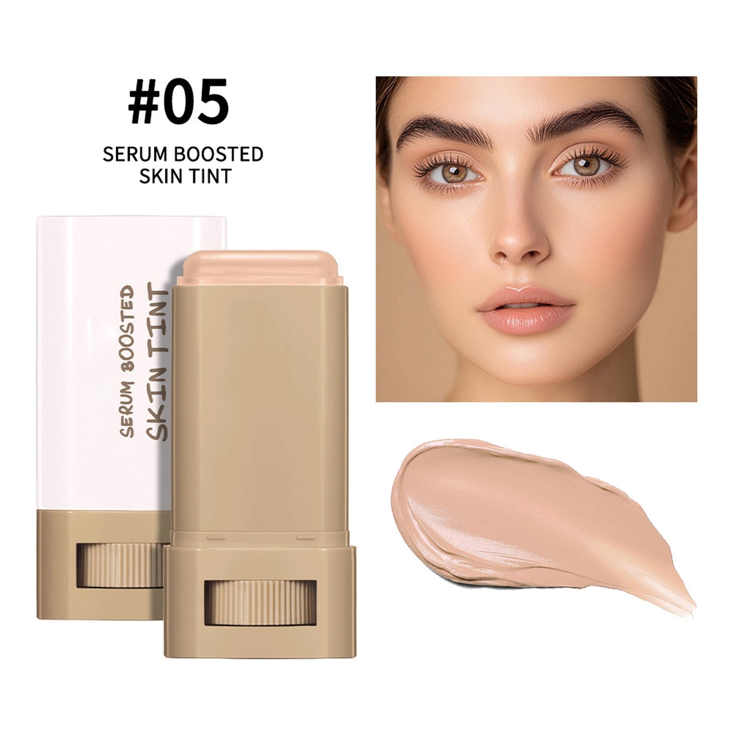 AuraGlow™ Serum-Boosted Beauty Balm