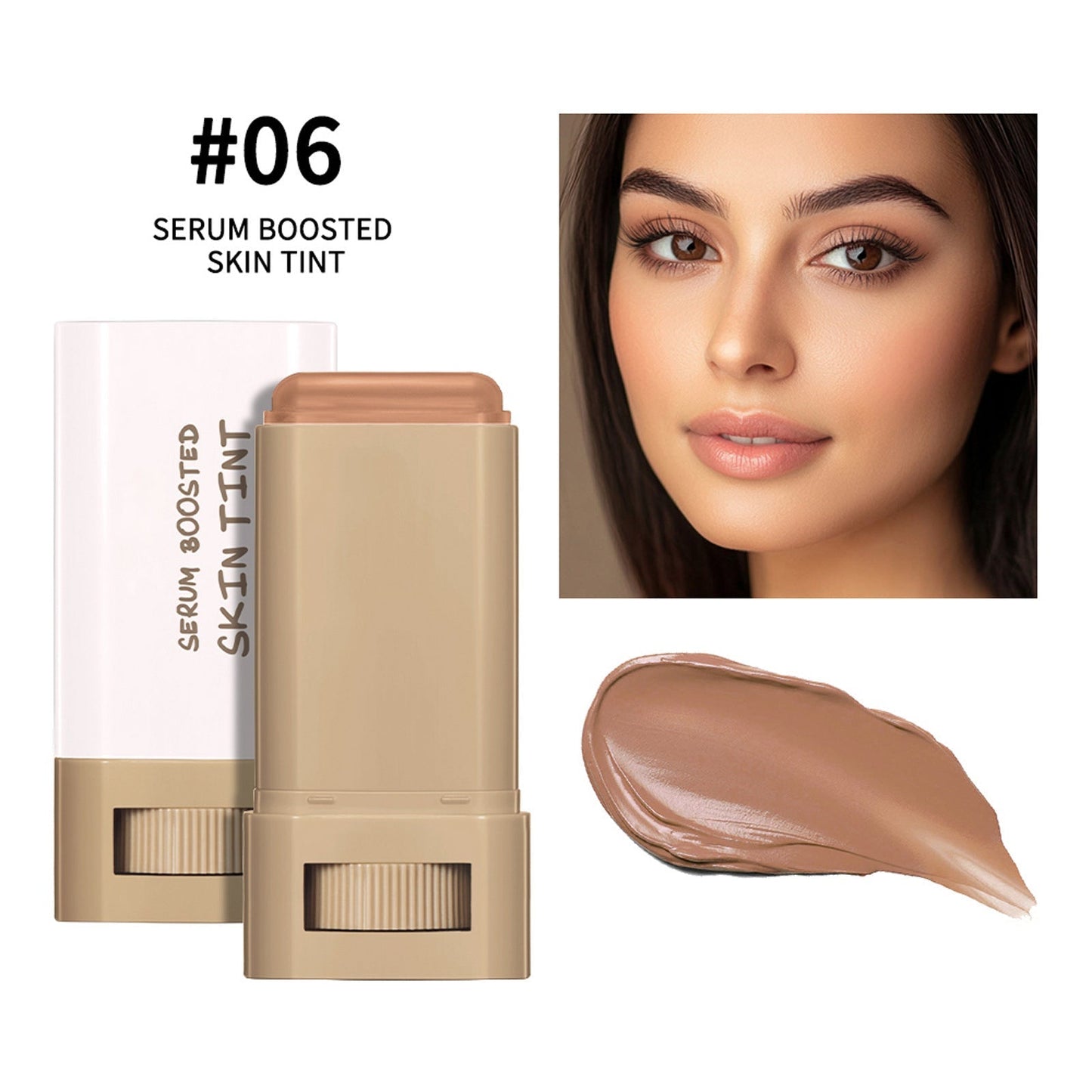 AuraGlow™ Serum-Boosted Beauty Balm