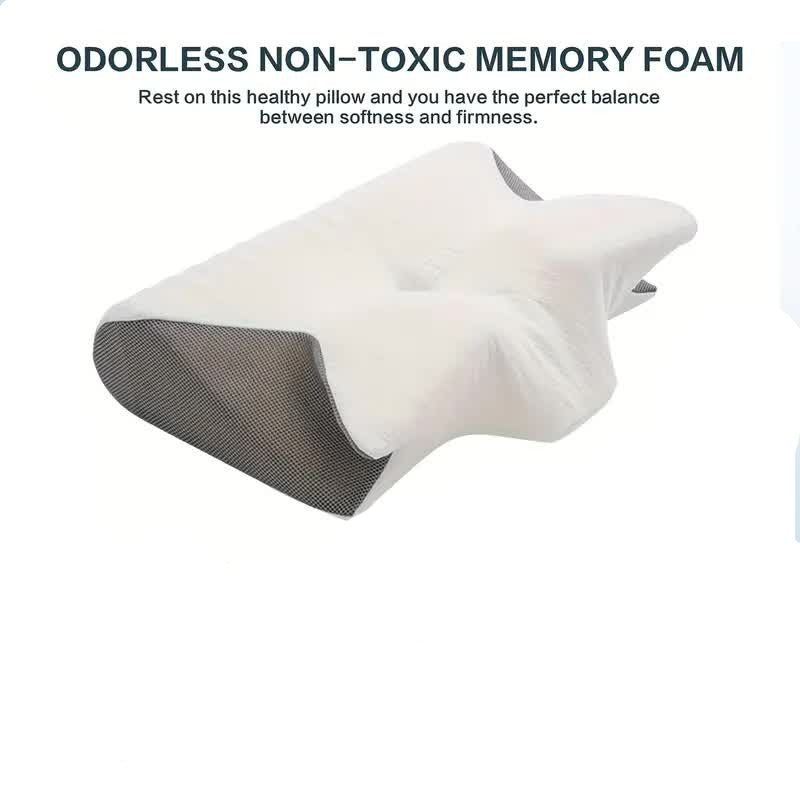 Butterfly Memory Foam Pillow – Neck & Arm Support Sleep