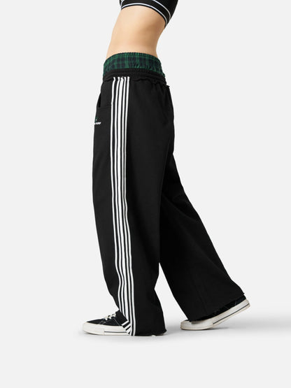 Double Waist Baggy Sweatpants